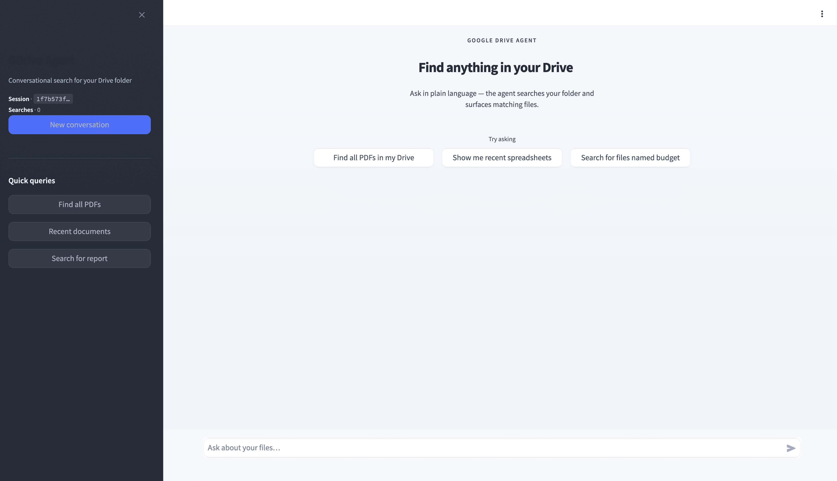 GDrive Agent